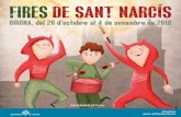 Programa de les Fires de Sant Narcís 2018 - Girona · David Mauricio + Joan Garriga & Galàctic Mariatxis Dimecres 31 d’octubre, a partir de les 20 h Plaça de Sant Feliu The Gramophone