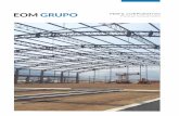PERFIL CORPORATIVO Plantas Industriales - eomgrupo.com · saneamiento e hidráulicas. ESPARQ Empresa del grupo con 45 años de experiencia dedicada a ofrecer soluciones la actualidad,
