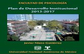 FACULTAD DE PSICOLOGÍA - Psicología-UNAM | FPSI-UNAM · original el Plan de Trabajo que el Dr. Javier Nieto Gutiérrez presentó ante la H. Junta de Gobierno en junio de 2013, basado