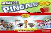 Tablero Precio en - santabeatriz.com · Promax S/ 2000.- Competition S/ 2550.- Mesa de ping pong experto . Ocupa menos altura para el guardado. Estructuras de los tableros separadas,