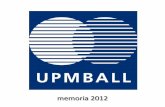 memoria 2012 - AEBALL / UPMBALL · medidas de estímulo a la actividad económica y la accesibilidad a la financiación a precios razonables. ... Promax Electrónica, S.L. D. Albert