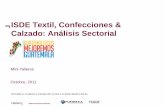 ISDE Textil, Confecciones & Calzado: Análisis Sectorial · Calzado: Análisis Sectorial ... -Alto nivel de IED, especialmente desde Corea ... •Guatemala tiene que importar insumos