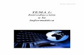 TEMA 1: Introducción a la informáticafiles.pract-inf.webnode.es/200000105-e7d41e8cd4/Tema 1.pdf · Informática Aplicada Tema 1 2. DISPOSITIVOS DEL ORDENADOR ... en el ordenador.