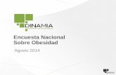 Encuesta Nacional Sobre Obesidad - dinamia.com.mxdinamia.com.mx/wp-content/uploads/2014/10/Encuesta-nacional-sobre... · 49% afirma casi nunca consumir jugos, 13% más que el año