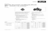 Ficha técnica Válvulas de presión equilibrada (PN 25) VM 2 ...heating.danfoss.com/PCMPDF/EDLHM205_VM2-VB2.pdf · Danfoss 2016.02 ED.L.M2.05 1 Válvulas de presión equilibrada