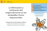 La información y motivación del emprendimiento en las … 3... · 2011-12-05 · • Convenio multilateral de un año de duración por ... Las Palmas SC Tenerife CMl . AP CB AP
