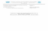 Informe sobre la implementación de la Decisión 2 sobre ... informe... · UNEP/LAC-IGWG.XIX/9 3 actividades de la Década de Naciones Unidas para el Desarrollo Sostenible (2005 –