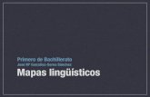 José Mª González-Serna Sánchez Mapas lingüísticos · Mapas lingüísticos Primero de Bachillerato ... en España: Variedades septentrionales Variedades meridionales Zonas bilingües