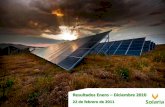 Resultados Enero Diciembre 2010 - SOLARIA · Ventas año 2010 (y 2) 6 •Venta a terceros de 73 MW de módulos fotovoltaicos, siendo nuestros principales mercados Italia y Alemania.