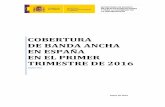 Informe de cobertura de banda ancha en España en el primer ... · 2.1. Objeto del informe ... Ilustración 26.- Cobertura de UMTS con HSPA por geotipo de población a nivel de entidad