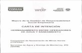 WOP - aloas.org · instituciones del sector del agua y del saneamiento de 14 países de Latinoamérica, ... mudanças em curso. ... alcantarillado (99.12%) y saneamiento (100%).