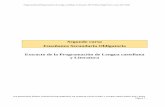 Segundo curso Enseñanza Secundaria Obligatoria Extracto de ...iesprofesorangelysern.es/.../Programaciones/Lengua/lcl_lcl_2_eso.pdf · Programación del Departamento de Lengua ...