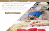 NUEVOS CURSOS NOVOTECH VETEXCELLENCE 2018 · Clínico de la Universidad de Murcia. ... 12,15-13,00h Monitorización de la Hipnosis en Anestesia. ... CURSO INTERNACIONAL DE DERMATOLOGÍA