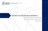 REPORTE DE COYUNTURA ECONÓMICA - canaco.netcanaco.net/Respaldo_canaco/saladeprensa/coyuntura/reporte-de... · testigos de la madurez, solidez y diversidad de nuestra ... percepción