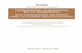 Asociación Unidad Argentina TERRORISMO SUBVERSIVO EN …aunar-argentina.com/libros_pdf/AUNAR - Capacidad Operacional del... · Dr. René Balestra (La Nación, 15 de agosto de 2003).