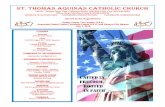 ST. THOMAS AQUINAS CATHOLIC CHURCH - stacojai.orgstacojai.org/sites/ojai/files/uploads/bulletins/july_1_2018.pdf · hacer que esa persona resucite, incluso de entre los muertos, como