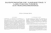 SUSPENSIÓNDEGARANTÍASY LAS …¡gina 400 y siguientes; Ignacio Burgoa, Las garantías individua/es, Editorial Porrúa, S.A., México, 1954, pp. 117 y siguientes. 6. Artículo 34
