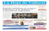 Según el informe del colectivo ... - La Hoja de Vallecaslahoja.devallecas.org/uploads/EdicionesLaHoja/2017/05-2017.pdf · El informe "Tras la frontera", presentado el 9 de mayo en