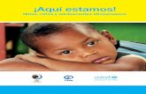 CYAN MAGENTA AMARILLO NEGRO OT. 12542 / UNICEF - … · Página web: Hecho el Depósito Legal en la Biblioteca Nacional del Perú Nº 2013 – 05079 Primera edición Tiraje: 2 000