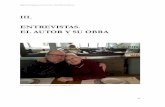 III. ENTREVISTAS. EL AUTOR Y SU OBRA - incom.uab.catincom.uab.cat/download/eBook_incomuab_14_bloc3.pdf · “Los mapas diurnos y nocturnos de Jesús Martín-Barbero“, Nómadas,