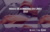 INDICE DE GOBIERNO EN LÍNEA 2016 - ticbogota.gov.coticbogota.gov.co/sites/default/files/documentos/Indice GEL 2016... · Porcentaje de cumplimiento de los proyectos de TI que realizo