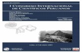 I-Congreso Internacional de Científicos Peruanos · ... Impacto de las operaciones petroleras costa afuera sobre el agua y los ... Incendios forestales y problemas ambientales en