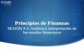 Principios de Finanzas - moodle2.unid.edu.mxmoodle2.unid.edu.mx/dts_cursos_mdl/lic/CF/FN/S03/FN03_Visual.pdf · efectivo e inversiones temporales de un periodo ... inversiones financiamiento,