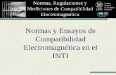 Normas y Ensayos de Compatibilidad Electromagnética en el INTI · Conducida (corriente eléctrica) 2. Inducida magnéticamente (campo magnético) 3. Inducida capacitivamente (campo