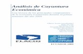 Análisis de Coyuntura Económica - flacso.org.ec · Análisis de Coyuntura Económica Una lectura de los principales componentes de la economía ecuatoriana durante el primer semestre