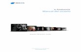 Manual del usuario - javeriana.edu.co · e-Anatomía es un atlas interactivo de anatomía humana desarrollado en el sitio ... • Las fuentes de las imágenes y las referencias anatómicas: