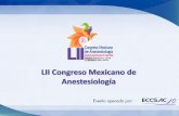 Federación Mexicana de Asociación de Anestesiologos de ...congresoanestesiologia.org.mx/images/expo/carpeta_LIICMA.pdf · En caso de cancelación del espacio, los anticipos recibidos