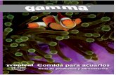 Comida para acuarios · Comida para acuarios ... Nano Marine Cuisine, que es de 50 g) • Gamma Slice está disponible en paquetes de 250 g Utilización de los alimentos congelados