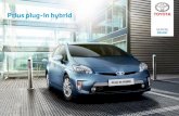 Prius plug-in hybrid - toyota.es · Toyota, líder en tecnología híbrida presenta la combinación ... ABS + EBD l l Control de asistencia de arranque en pendiente (HAC) l l 7 airbags