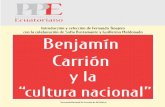 Introducción y selección de Fernando Tinajero con la ... · Para muchos ecuatorianos, y sobre todo para los jóvenes, ... solo de los múltiples costados de la existencia ... probablemente