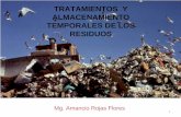TRATAMIENTOS Y ALMACENAMIENTO TEMPORALES DE …biblioteca.uns.edu.pe/saladocentes/archivoz/curzoz/residuos_so... · para la minimización de los residuos. ... en caso contrario se