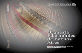 Orquesta Filarmónica de Buenos - Teatro Colón de mano - OFBA... · nuevamente en plena forma al estrenar la obra en el rol de solista, ... una brillante carrera ... motivo principal