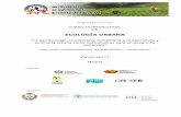 ECOLOGÍA URBANA - HOME - CERAI · CURSO INTERNACIONAL DE ECOLOGÍA URBANA “La agroecología, la soberanía alimentaria y la agricultura y jardinería urbana como instrumentos para