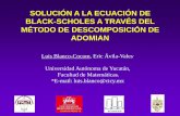 Presentación de PowerPoint - ecorfan.org a la ecuacion de Black... · de los logaritmos de la cotización de la acción.