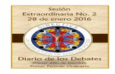 Sesión Extraordinaria No. 2 28 de enero 2016congresosanluis.gob.mx/sites/default/files/unpload/tl/dd/2018/06... · participaciones a municipios a partir del ejercicio fiscal 2016.