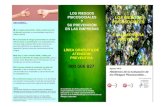 LOS RIESGOS RECUERDA PSICOSOCIALES LOS RIESGOS …portal.ugt.org/saludlaboral/publicaciones/CCAA/Andalucia/TRIPTICO... · En la actualidad existe un variado abanico de métodos, los