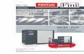Catalogo MICRO PLUS (CE-IE3) 032016 1 · además se ha establecido como marca de referencia mundial en términos de calidad y tecnología reconocido en el sector del aire comprimido