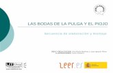 LAS BODAS DE LA PULGA Y EL PIOJO - blog.educalab.esblog.educalab.es/leer.es/cuentosredondos/cuentos/pulga_piojo/pulga... · Secuencia de elaboración y montaje. LAS BODAS DE LA PULGA