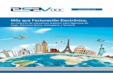 Más que Facturación Electrónica,esavdoc.com/pdf/brochure_Esav_Agencia_de_viaje.pdf · JDM nació hace más de 20 años, con el deseo de contribuir al desarrollo de la industria