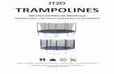 Instrucciones de Montaje-Trampolines Classic & Deluxe ... · Esto reduce el riesgo de descarga al marco o resortes. ... - El espacio alrededor del trampolín ha de estar libre de
