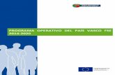 PROGRAMA OPERATIVO DEL PAÍS VASCO FSE 2014-2020 · establecidas en la Estrategia Europa 2020, ... Operativo de Empleo Juvenil, ... El objetivo de este planteamiento es, ...