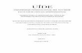 UNIVERSIDAD INTERNACIONAL DEL ECUADORrepositorio.uide.edu.ec/bitstream/37000/709/1/T-UIDE-0635.pdf · diseñar un plan de negocios para una empresa productora y comercializadora de