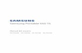 Samsung Portable SSD T5 · samsung electronics se reserva el derecho de modificar los productos, la informaciÓn y las especificaciones sin previo aviso.