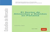 El Sector de Alimentos y Bebidas en Panamá - ExportaPymesexportapymes.com/documentos/productos/Ie1686_panama_alimentos... · Inspección en origen para la importación de animales,