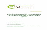 Efectos ambientales del uso agrícola del Bromuro de Metilo ... 2010/40831.pdf · Ganadería de Ávila, sobre los tratamientos de desinfección de suelos llevados a cabo en viveros