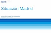 Presentación de PowerPoint - bbvaresearch.com · UEM: desempleo e inflación (%) Fuente: BBVA Research Entorno global y español El mayor riesgo: actividad e inflación en UEM La